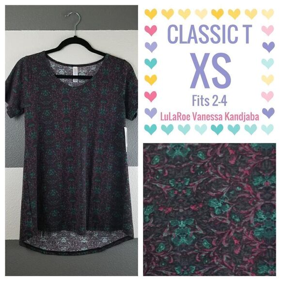 LuLaRoe Classic Tee XS NEW - Picture 1 of 1